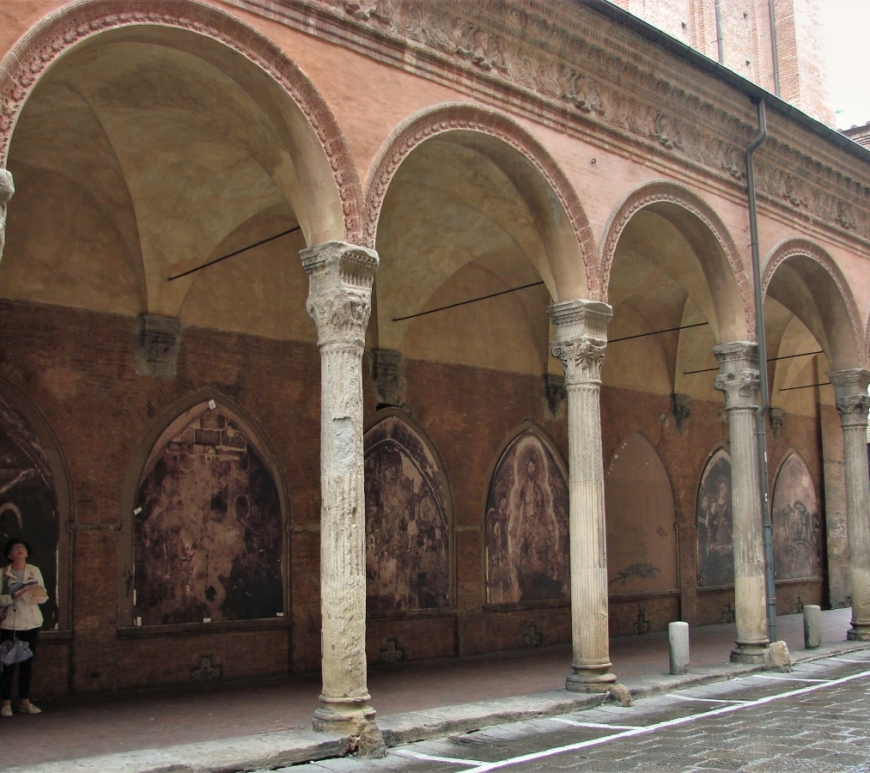 weathered Bologna wall art